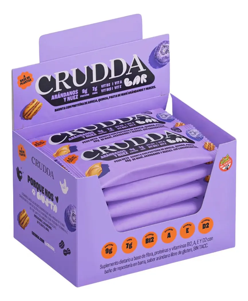 Crudda Caja Arándanos (9G)