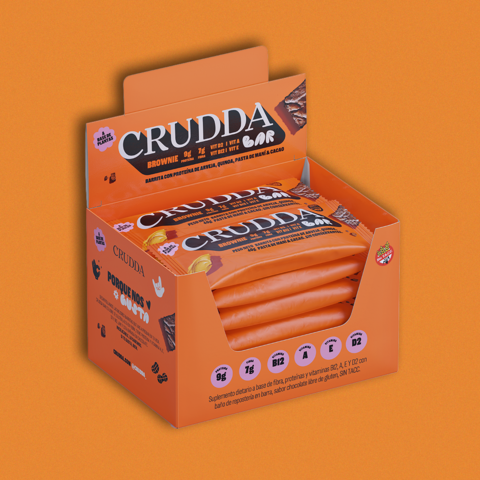Crudda Caja Brownie (9G)