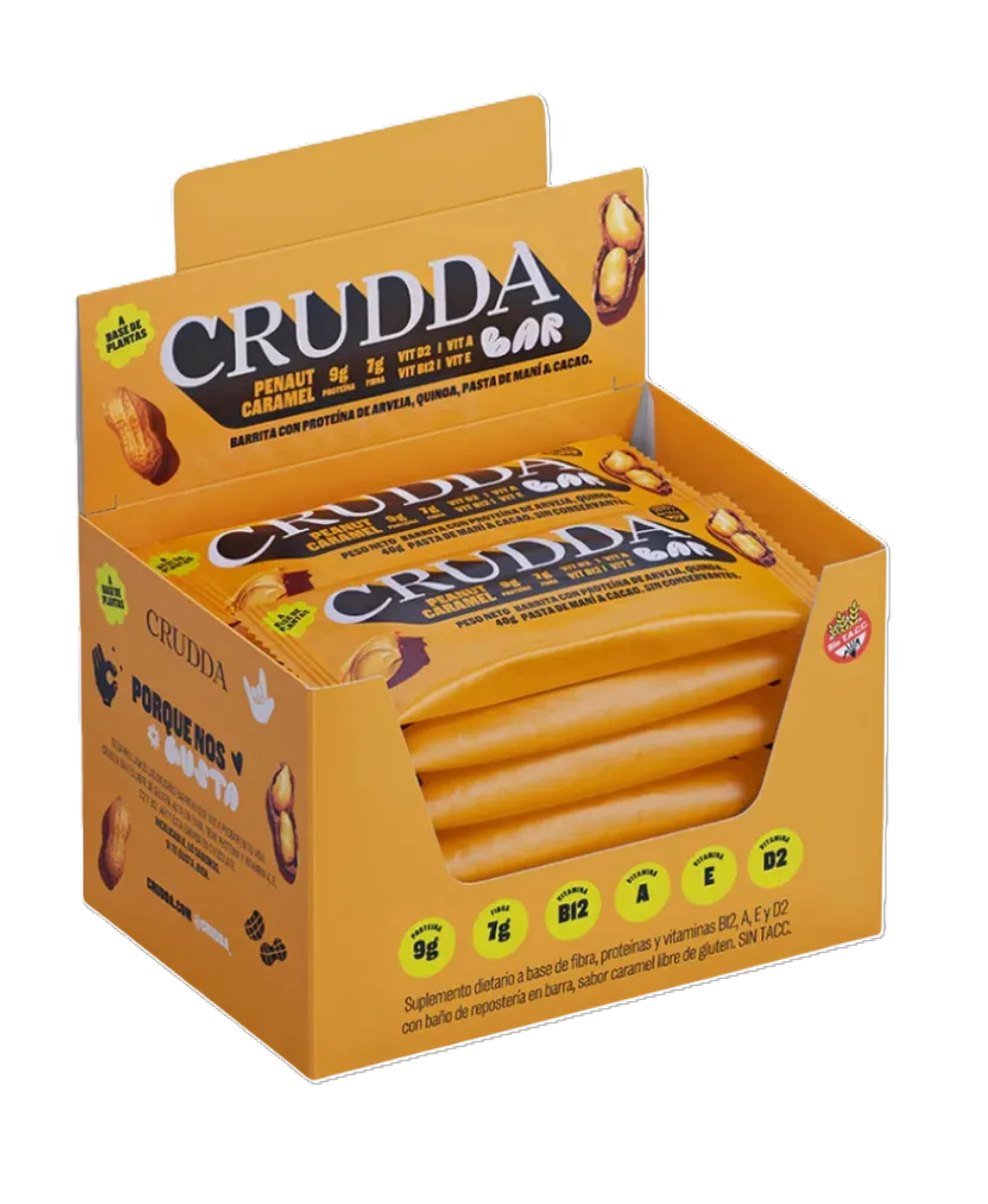 Crudda Caja Peanut Caramel (9G)